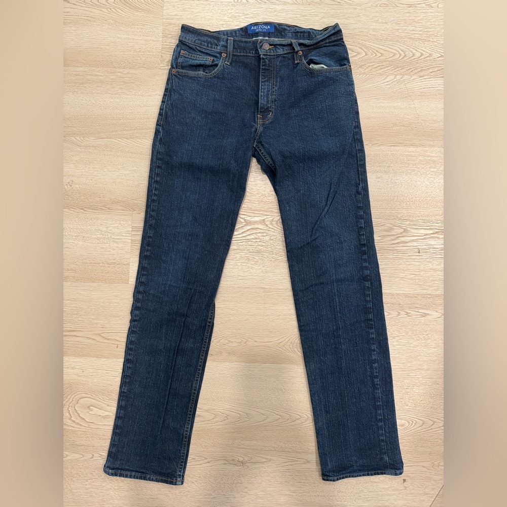 Arizona Jean Company Men’s Flex Slim Straight Jeans